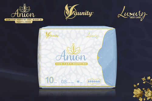 Mehr als eine super-absorbierende Damenbinde! aunity Luxury Anion Damenbinden und Slipeinlagen sind angereichert mit Anionen, Tourmaline, Nanosilber, Aktivsauerstoff, mit FIR-Technology (Fernes Infrarot), MFT-Technology (Magnetfeld) und Chitosan.