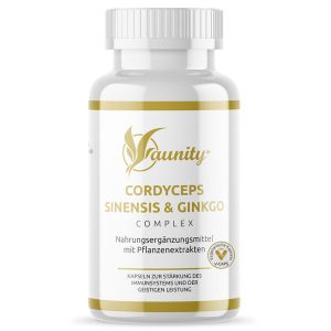 CORDYCEPS SINENSIS + GINKGO - Nahrungsergänzungsmittel mit Pflanzenextrakten