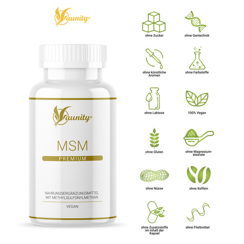 Nahrungsergänzungsmittel mit Methylsulfonylmethan (MSM)
