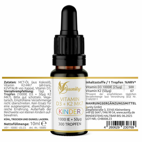 VITAMIN D3 + K2 MK7 1.000 IE KINDER — изображение 4